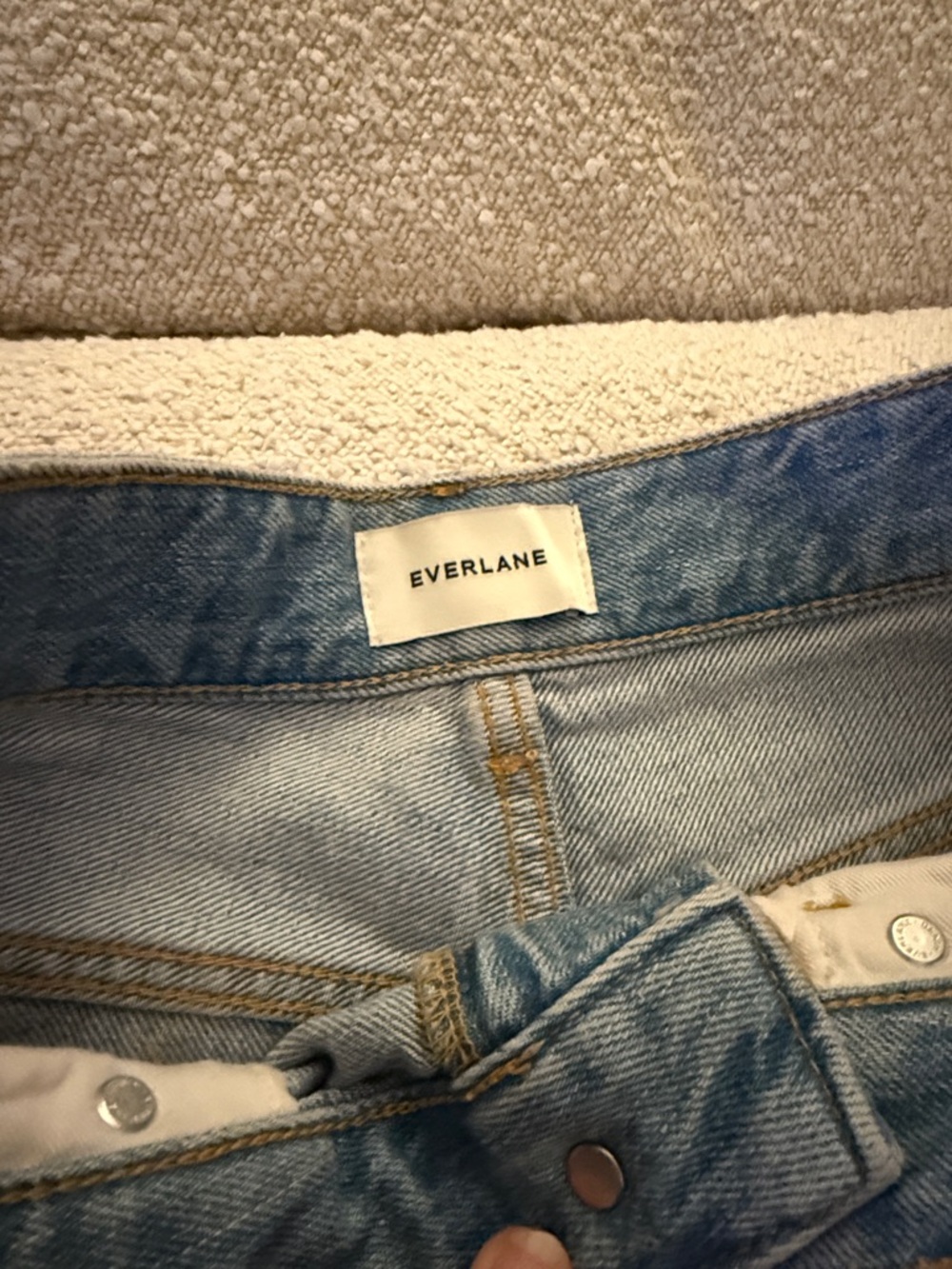 Everlane A Line Denim Shorts - Picture 7 of 7